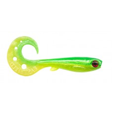 Wingman Curly Perch Lime Rocket 5-pack